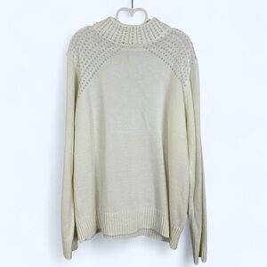 Juicy Couture white vintage #y2k silver studded sweater